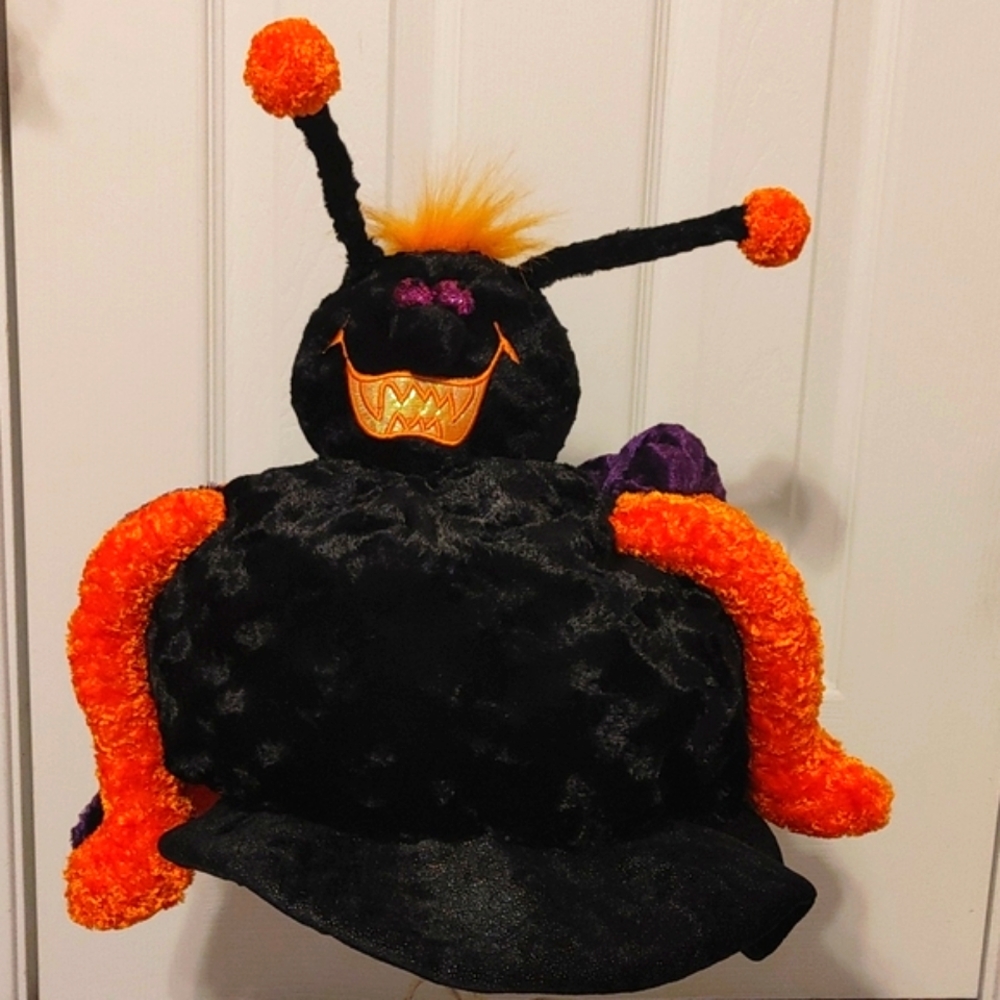 🎃🕸️🕷️Dan Dee Plush Spider Hat🕷️🕸️🎃